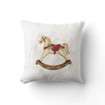 Cavalo de Balanço de Natal Vintage