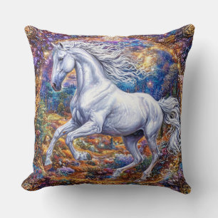 Almofada Cavalo de desenho animado fofo