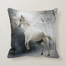 Almofada Cavalo de Fantasia Branca