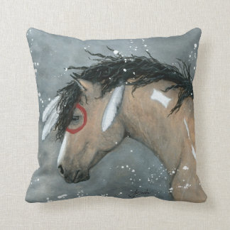 Almofada Cavalo do Buckskin pelo travesseiro de BiHrLe