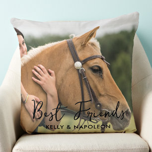 Almofada Cavalo Fotográfico equestre personalizado dos mel