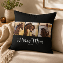 Cavalo Mãe Estabelecida Script Preto 3 Foto