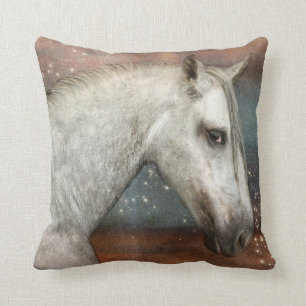 Almofada Cavalo na luz das estrelas