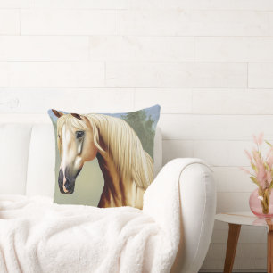 Almofada Cavalo Palomino Bonito