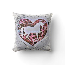 Cavalo selvagem e borboletas