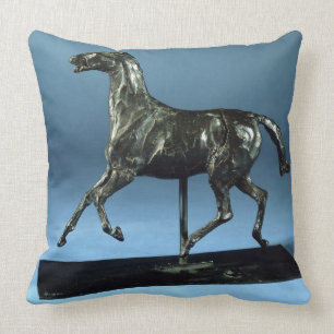 Almofada Cavalo trotando (bronze)