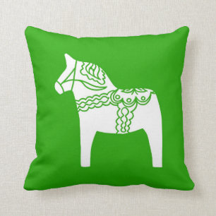 Almofada Cavalo verde de Dala