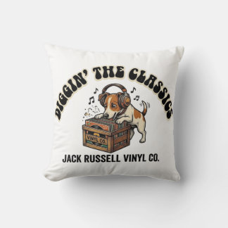 Almofada Cavando Os Clássicos - Jack Russell Vinyl Co.