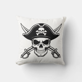 Almofada Caveira e sabres