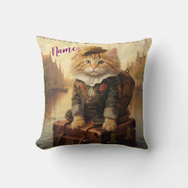 Almofada Celebrações de inverno na neve, com Kittens