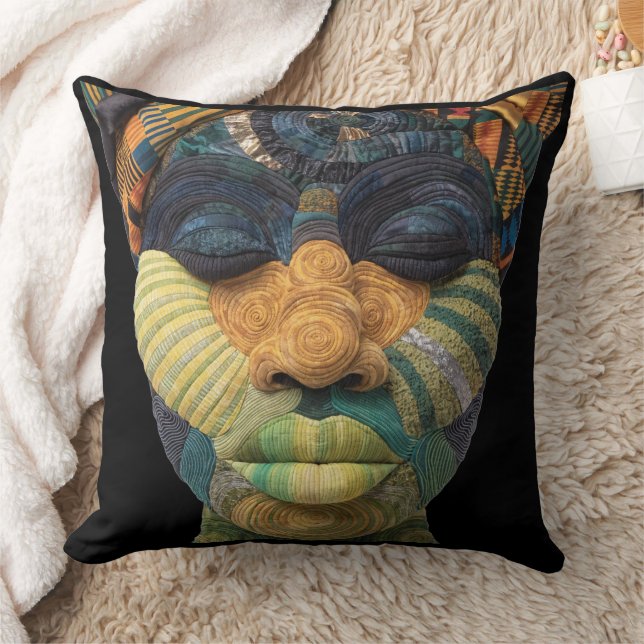 Almofada Celebrating Colorful Black Women Throw Pillow (Cobertor)