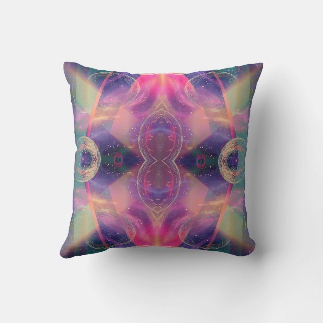 Almofada Celestial Kaleidoscopic Dreams (Verso)