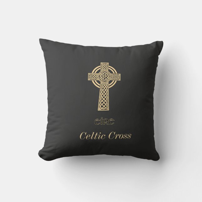 Almofada "Celtic Cross - Eire" (Frente)