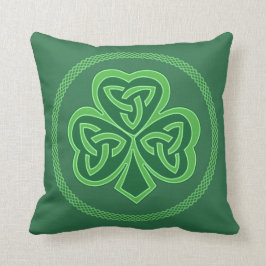 Almofada Celtic Knot Shamrock
