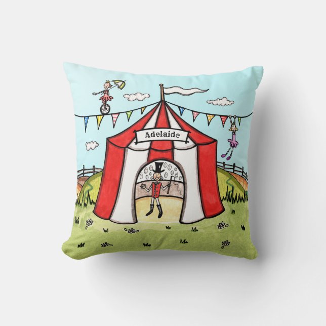 Almofada Cena de Circo Personalizada  (Frente)