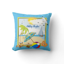 Cena de praia de feriado tropical