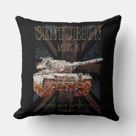 Almofada Centurion MK 5 MBT. Tanque de Batalha Principal Br