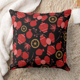 Almofada cerâmica de barro cerâmica potes padrão floral