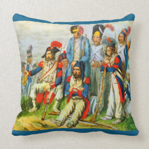 Almofada cerca de 1796 soldados de Napoleão