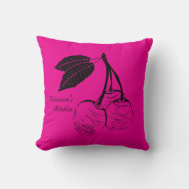 Almofada Cerejas Rosa