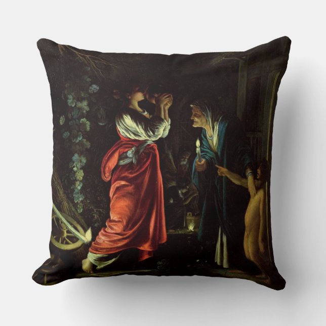 Almofada Ceres e Stellio (o óleo no cobre) (Frente)