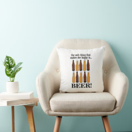 Almofada Cerveja Engraçada