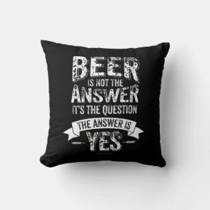 Almofada Cerveja Não É A Resposta