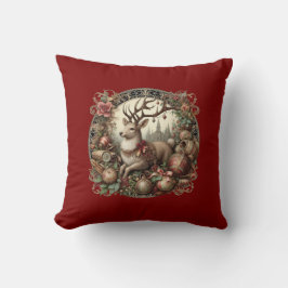 Almofada Cervo com decoração