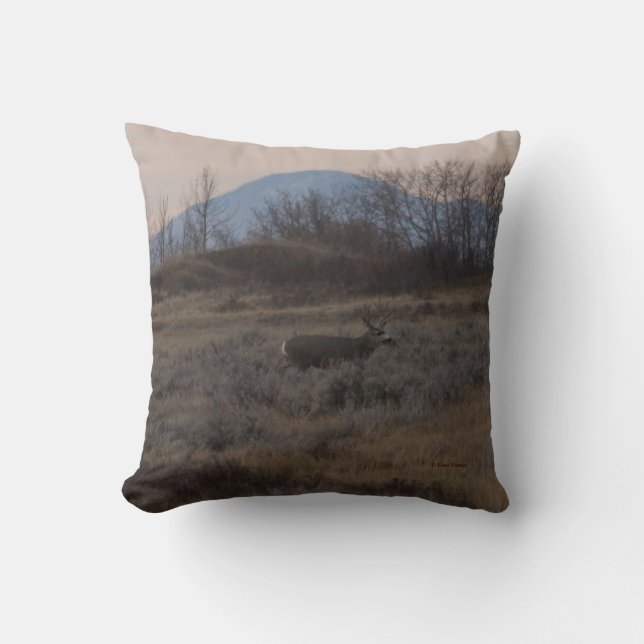 Almofada Cervo Mulo Macho D12 Sweet Grass Hills (Frente)