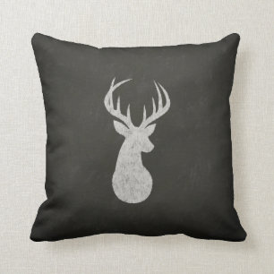 Almofada Cervos com o desenho de giz dos Antlers