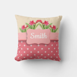 Almofada Cesta de lírios Personalizada