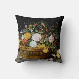 Almofada Cesto das Flores, Jan Brueghel, o Mais Jovem