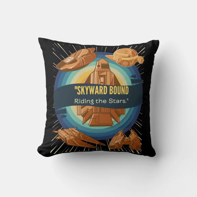 Almofada Céu, A CORRER O NAVIO DAS ESTRELAS (Frente)