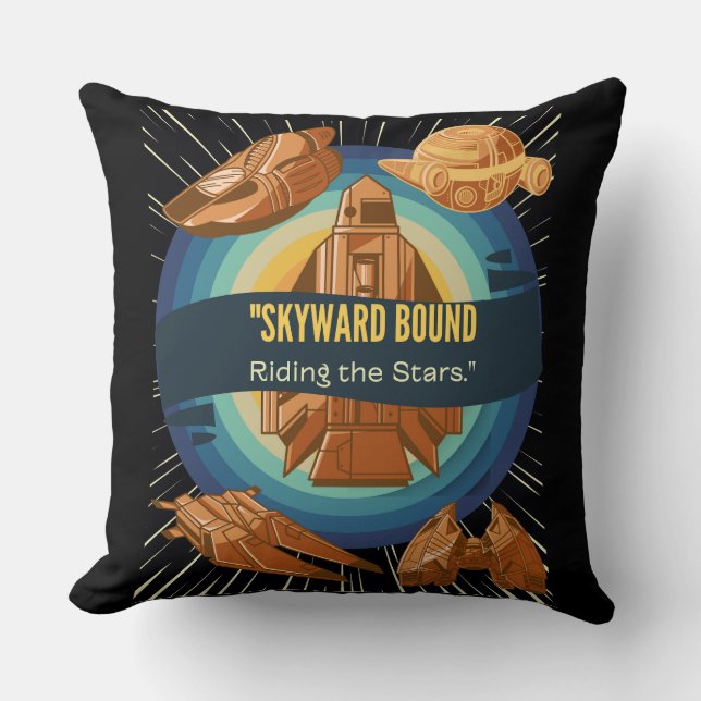 Almofada Céu, A CORRER O NAVIO DAS ESTRELAS (Frente)