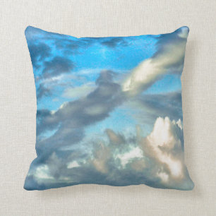 ALMOFADA CÉU AZUL COM NUVENS DRAMÁTICAS: FOTOGRAFIA NATUR