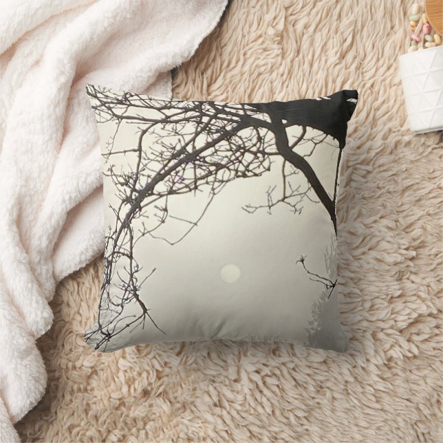 Almofada Céu Branco E Sol Dramaticamente Enquadrados Por Ár (Cobertor)