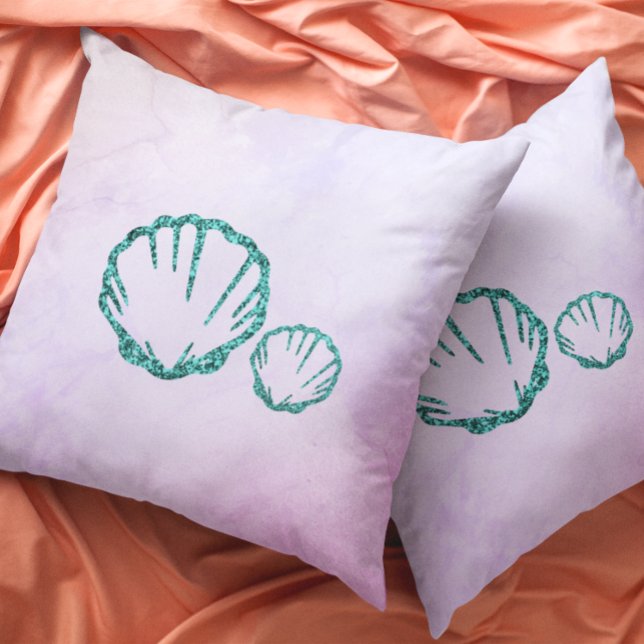 Almofada Chá de Bebê Concha do Mar (Criador carregado)