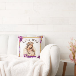 Almofada Chá de fraldas Purple Boho