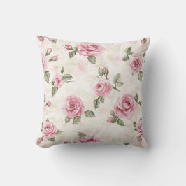 Almofada Chá de panela Floral de Rosas Rosa bonito