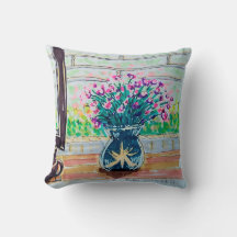 Chá e Flores na Janela