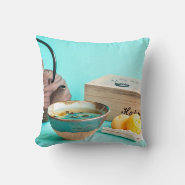 Almofada Chá para um (Frente)