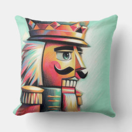 Almofada Chalk Illustrated Christmas Nutcracker