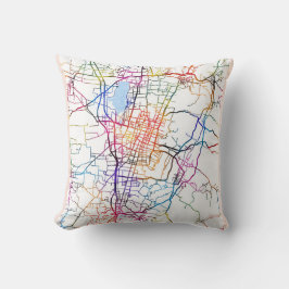 Almofada Changzhi China City Map