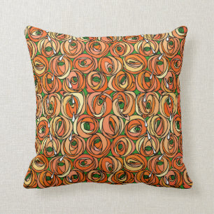 Almofada Charles Rennie Mackintosh flores design