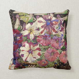 Almofada Charles Rennie Mackintosh - Petunias