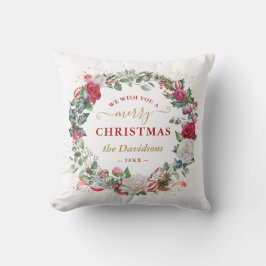 Almofada Charm, Desejamos-Lhe Uma Feliz Foto Da Terra Do Xm