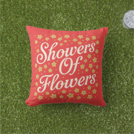 Almofada Chás De Flores De Arte Palavra