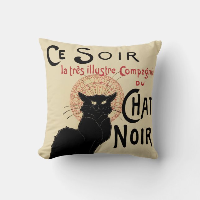 Almofada Chat Noir (Frente)
