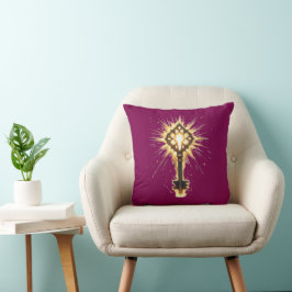 Almofada Chave de Fantasia Antiga com Luz Mágica – Radiante