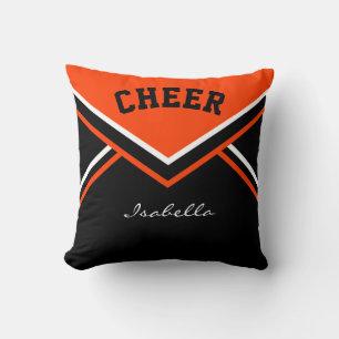 Almofada Cheerleader 📣 roupa em laranja